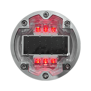 LS-09D-01 Dia.143mm Aluminum embedded solar road stud