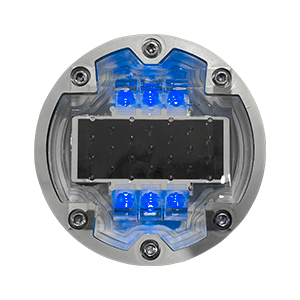 LS-09D-01 Dia.143mm Aluminum embedded solar road stud