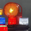 Warning light and baton