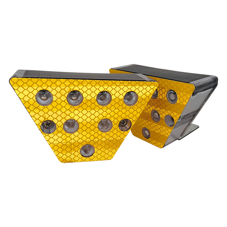 solar guardrail safety light barrier