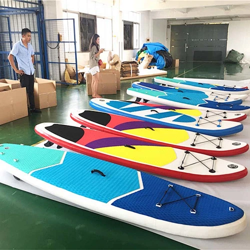 New Design Custom Foldable Inflatable Sup Stand Up Paddle Board ISUP For Sale Kayaking Fishing Yoga Surf