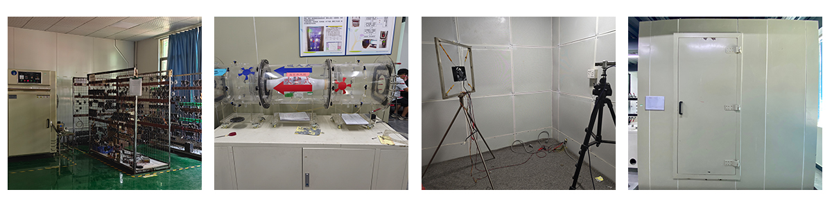 Cooling fan testing equipment