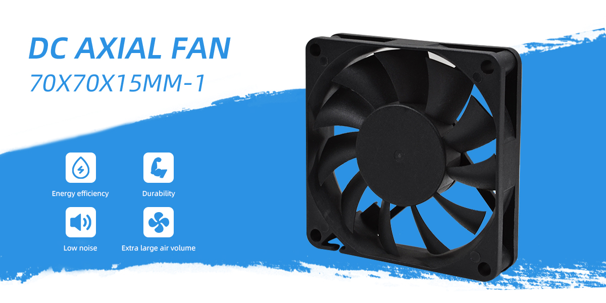 DC axial fan 70x70x15mm-1