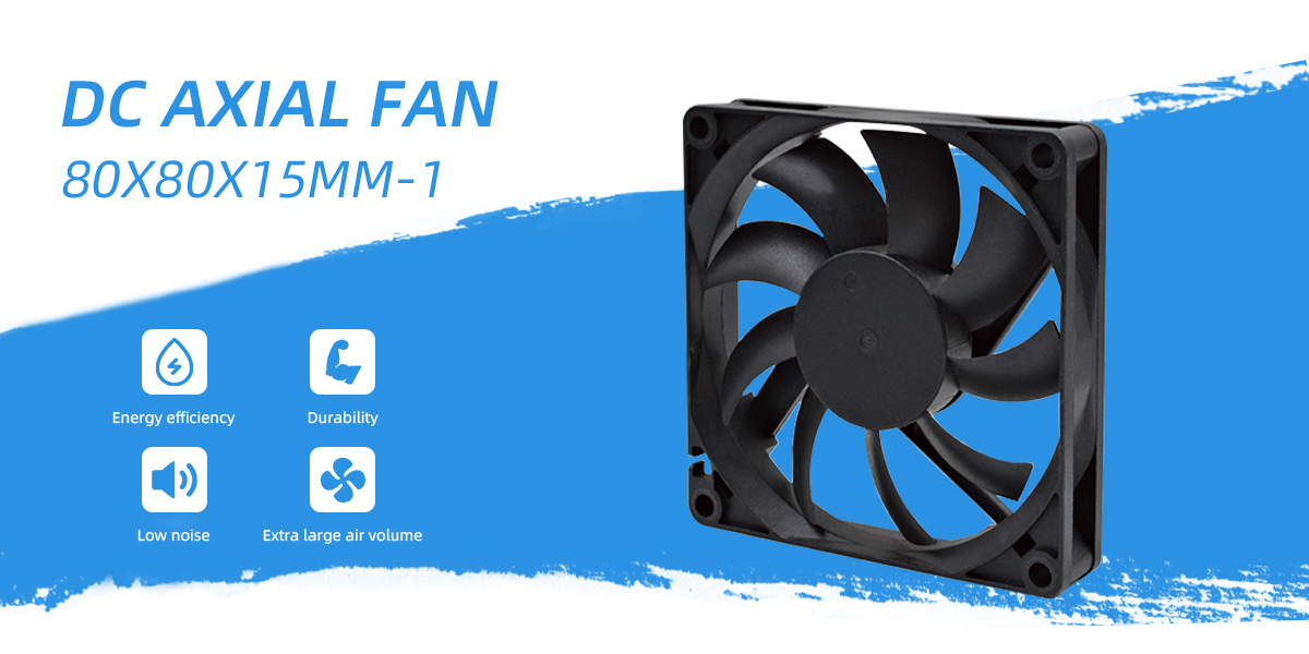 DC axial fan 80x80x15mm-1