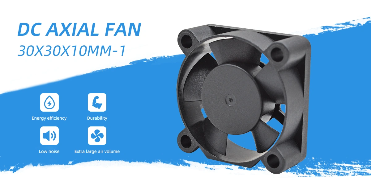 DC axial fan 30x30x10mm-1
