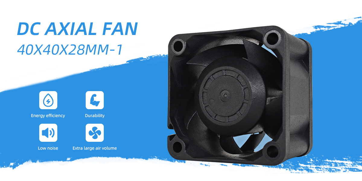 DC axial fan 40x40x28mm-1
