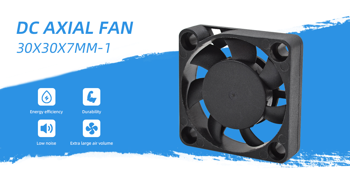 DC axial fan 30x30x7mm-1