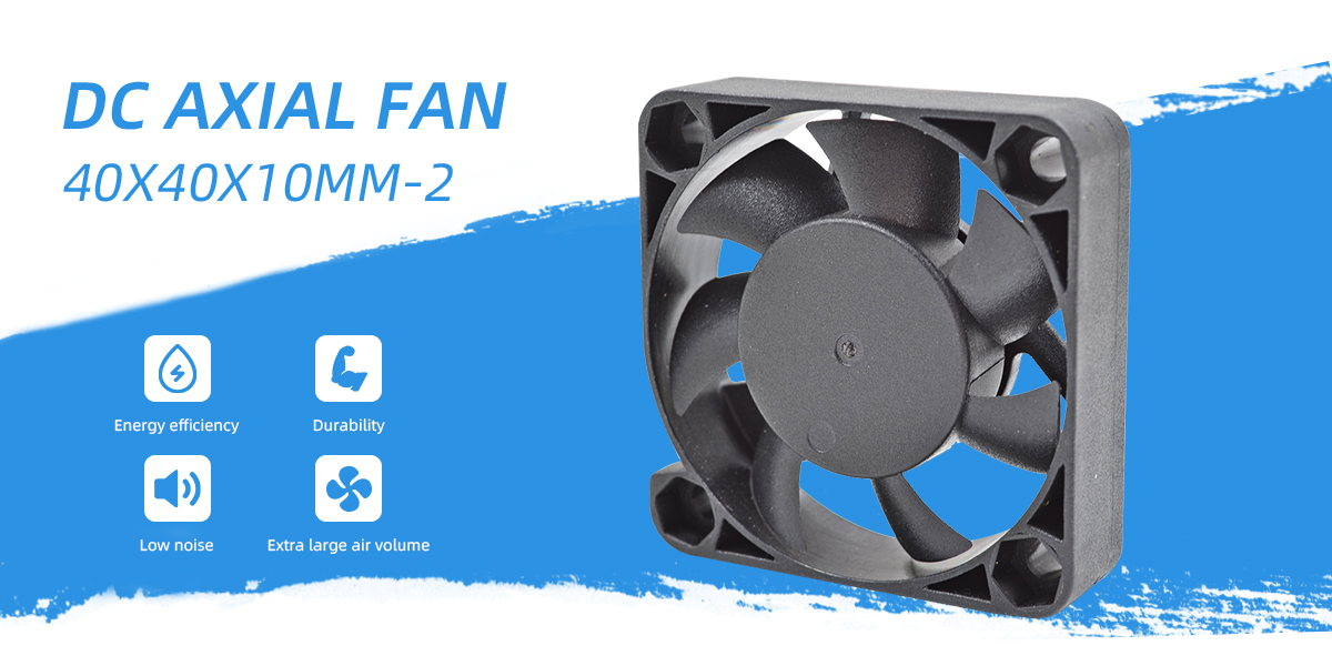 DC axial fan 40x40x10mm-2