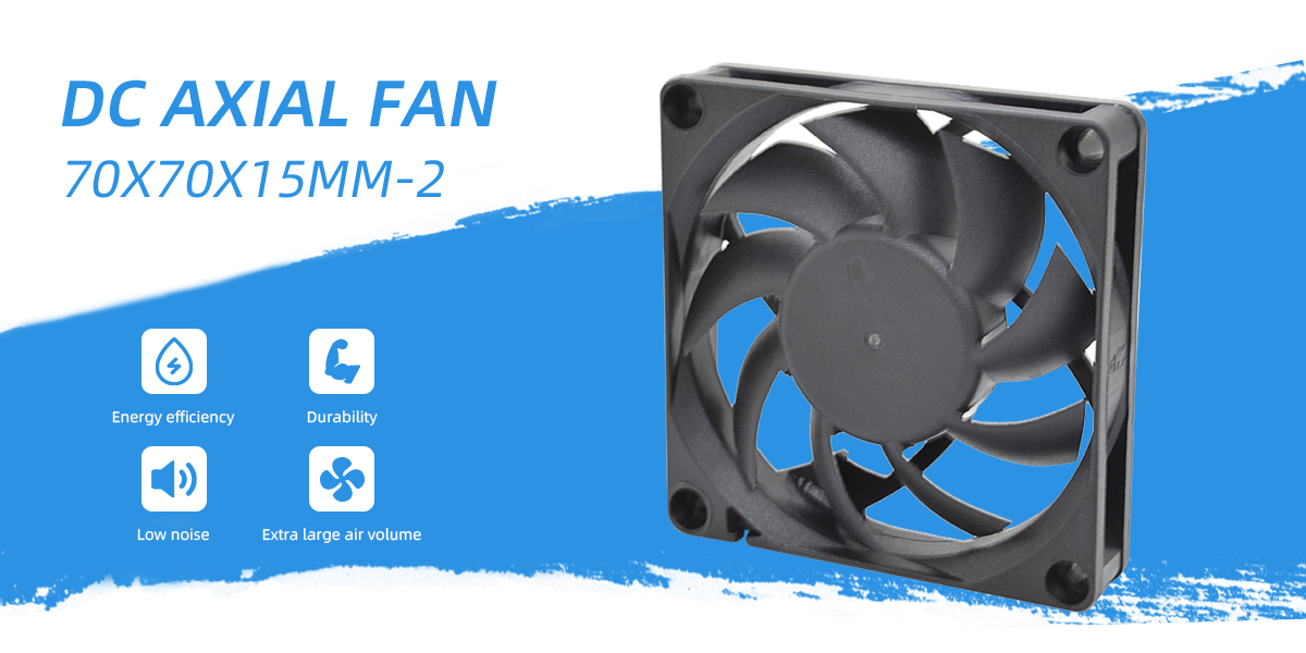 DC axial fan 70x70x15mm-2