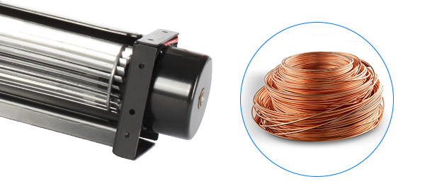 Pure copper winding