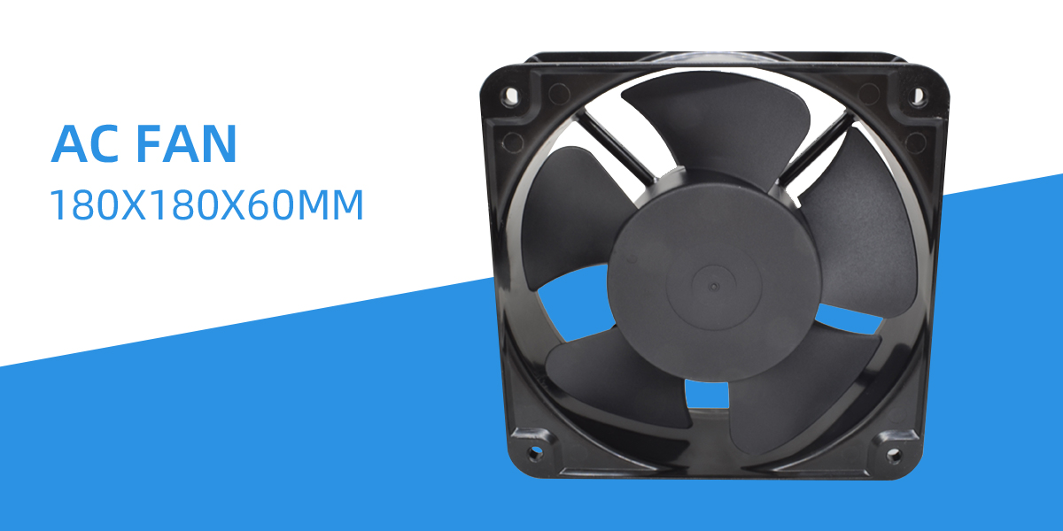 AC axial fan 180x180x60mm