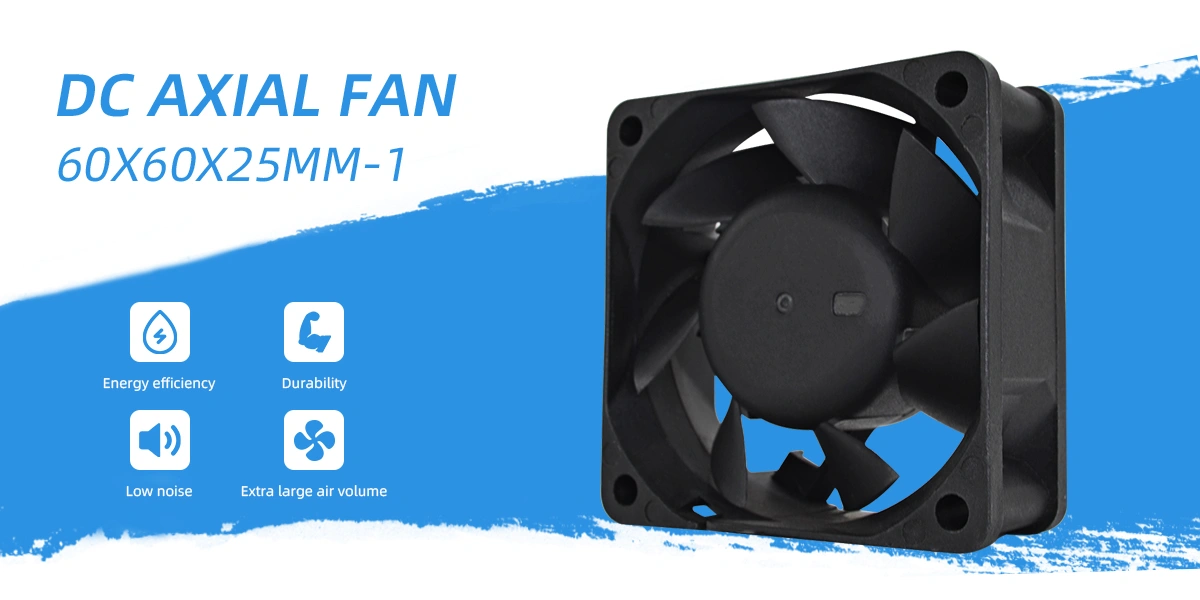 DC axial fan 60x60x25mm-1