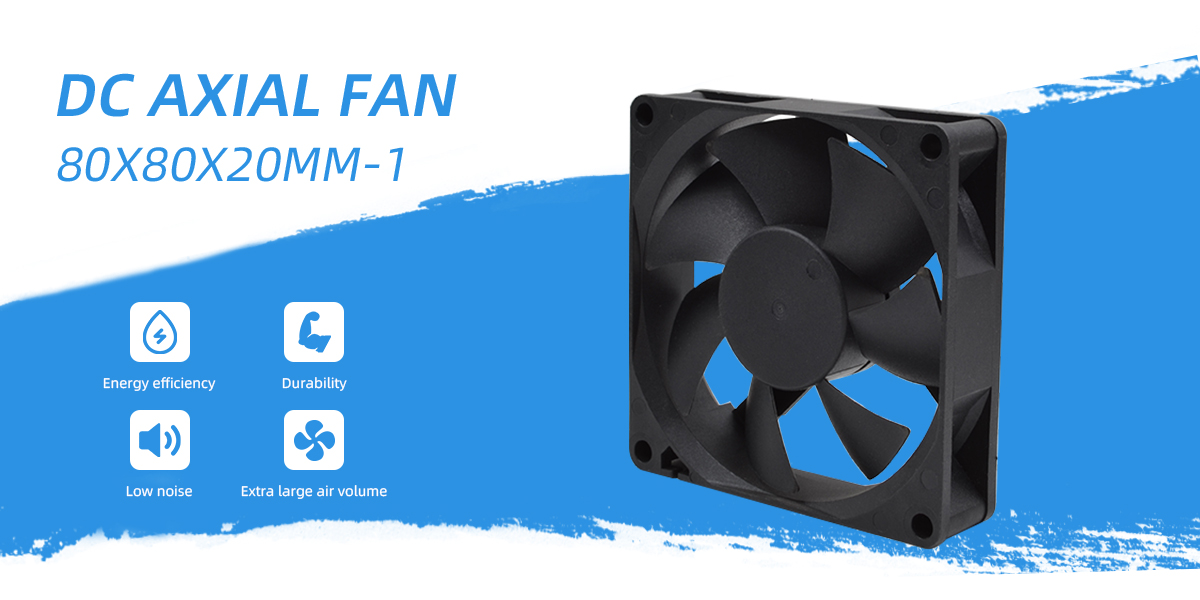 DC axial fan 80x80x20mm-1