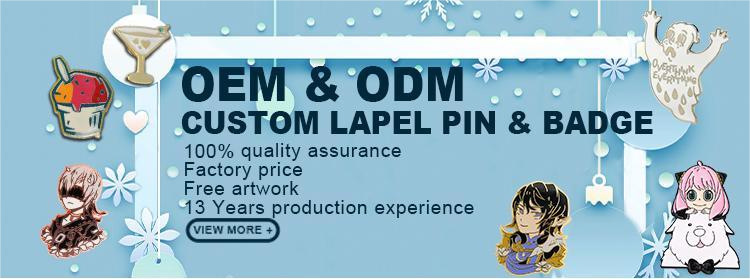 custom hard enamel pin