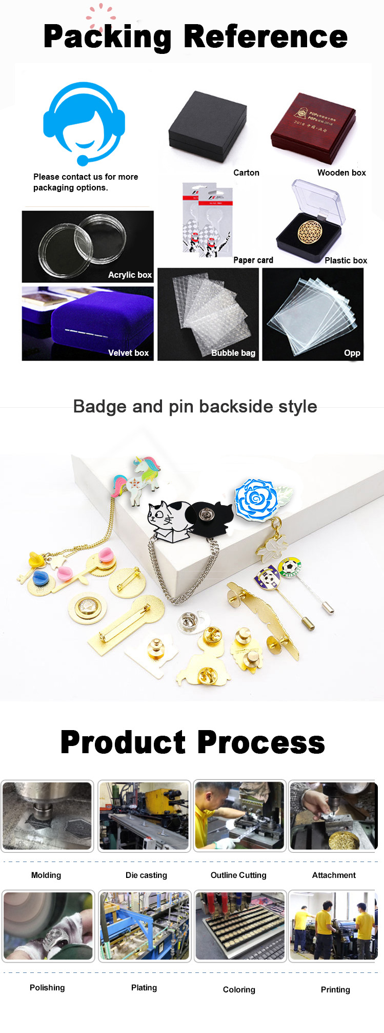 custom hard enamel pin