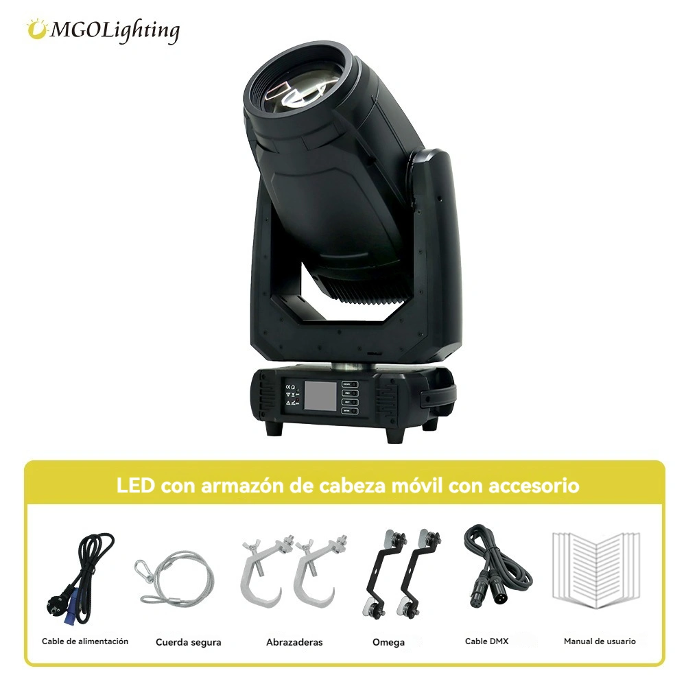 cabeza móvil de perfil led