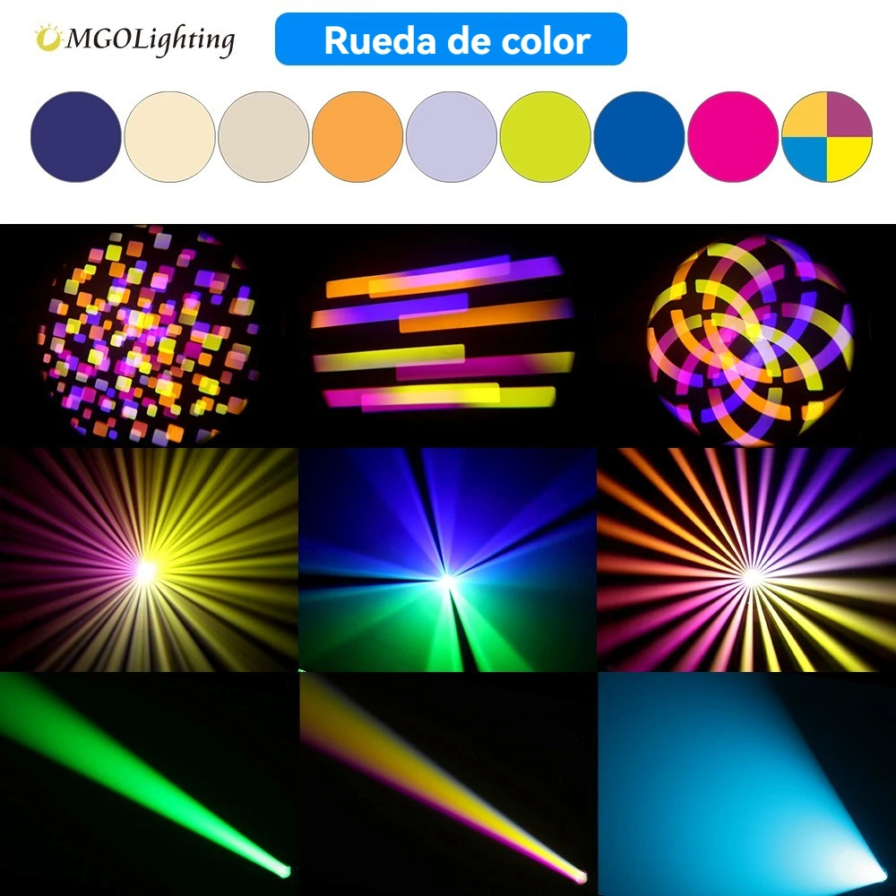 cabeza móvil de perfil led