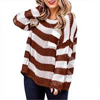 Women's wisp leisure clothing knitted fashion sweater