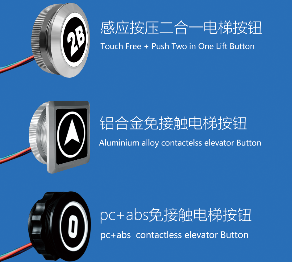 ELEVATOR CONTACTLESS BUTTONS