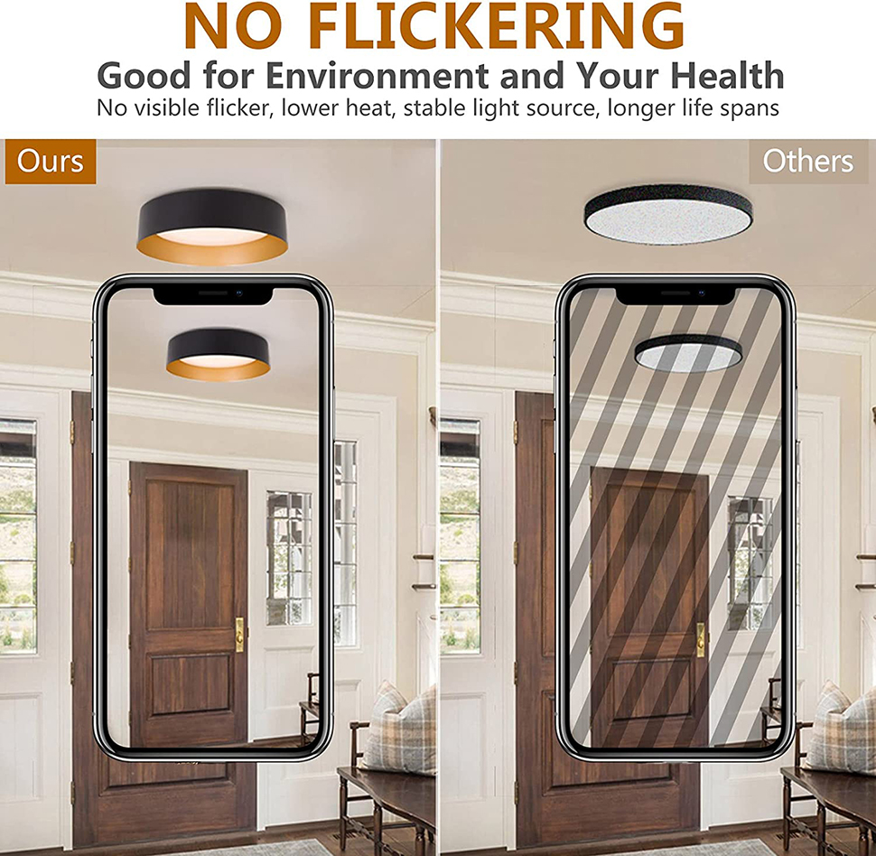no flickering lights