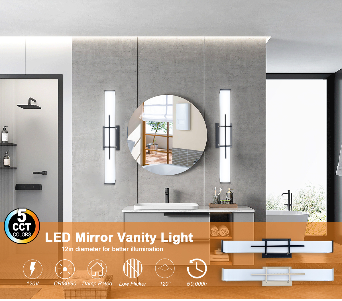led vanity light
