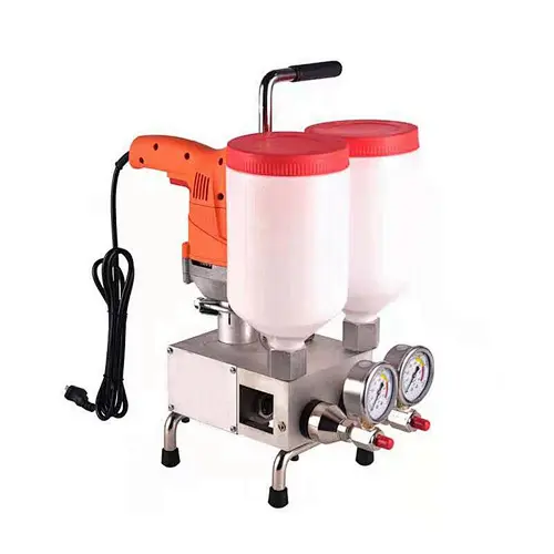 Two component grouting machine