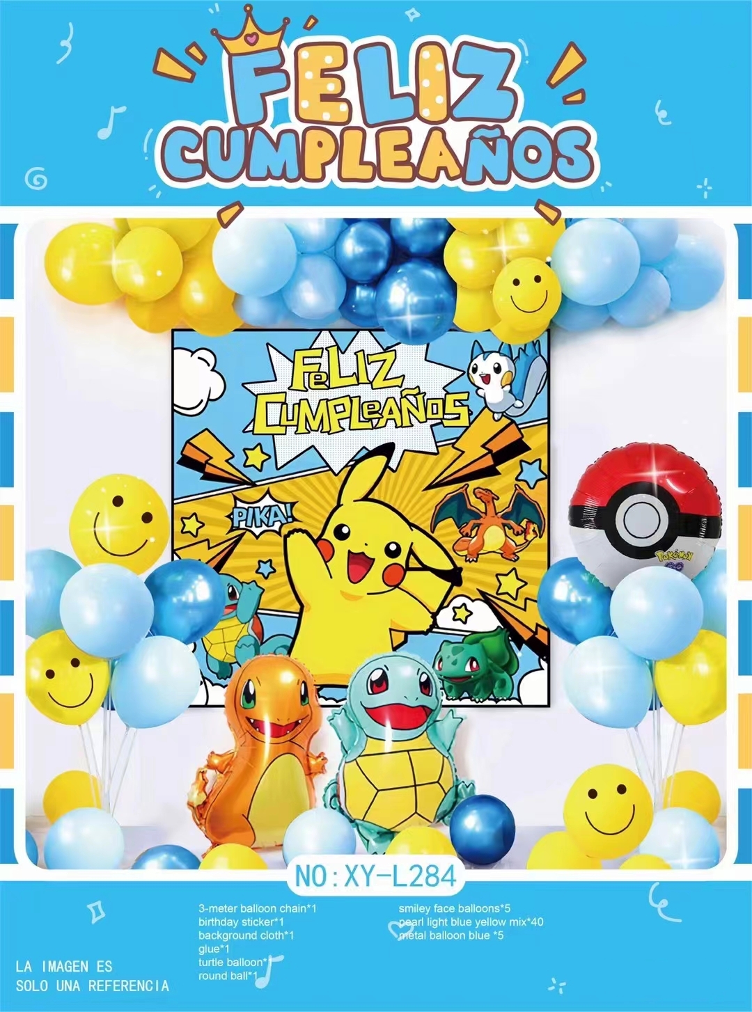 Kids Cartoon Theme Party Decoration Supplies Set Birthday Ballons Party Decorations Set De Globos Happy Birthday Balloons