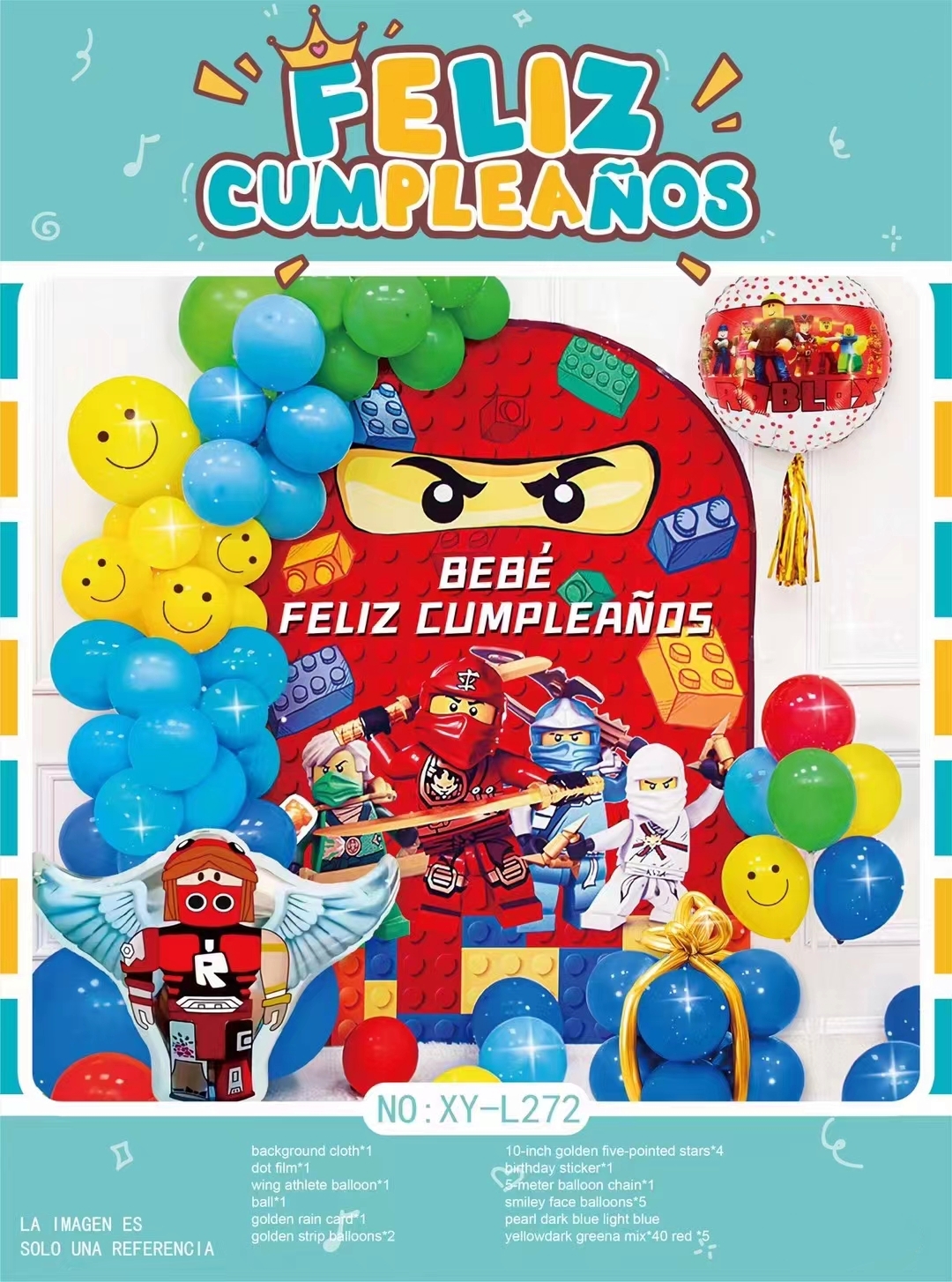 Kids Cartoon Theme Party Decoration Supplies Set Birthday Ballons Party Decorations Set De Globos Happy Birthday Balloons