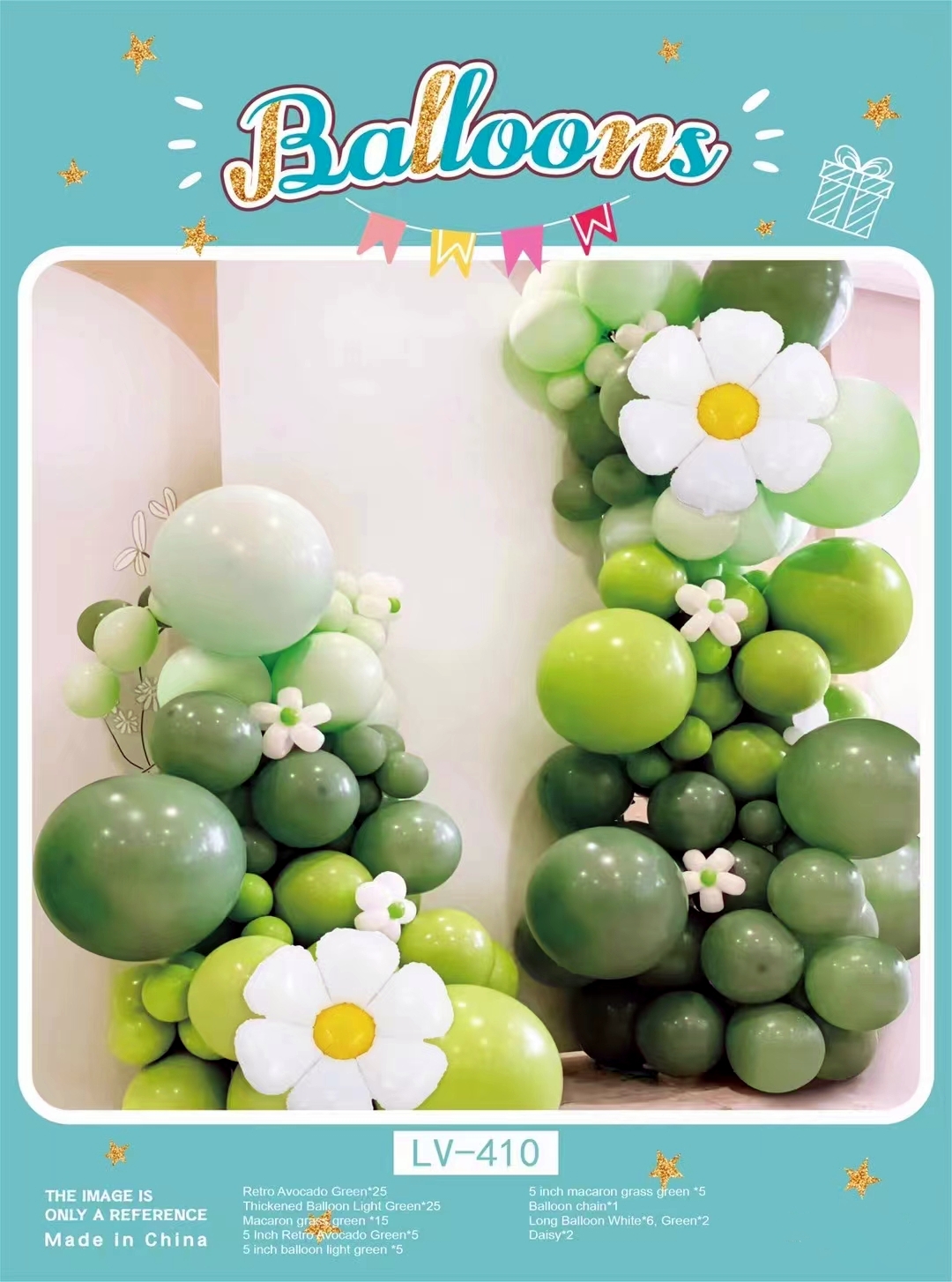 Wholesale Customized Avocado Green Retro Green Latex Balloon Garland Birthday Party Wedding Balloon Decoration Balloons Arch Set