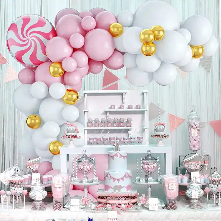 birthday decoration balloons at home