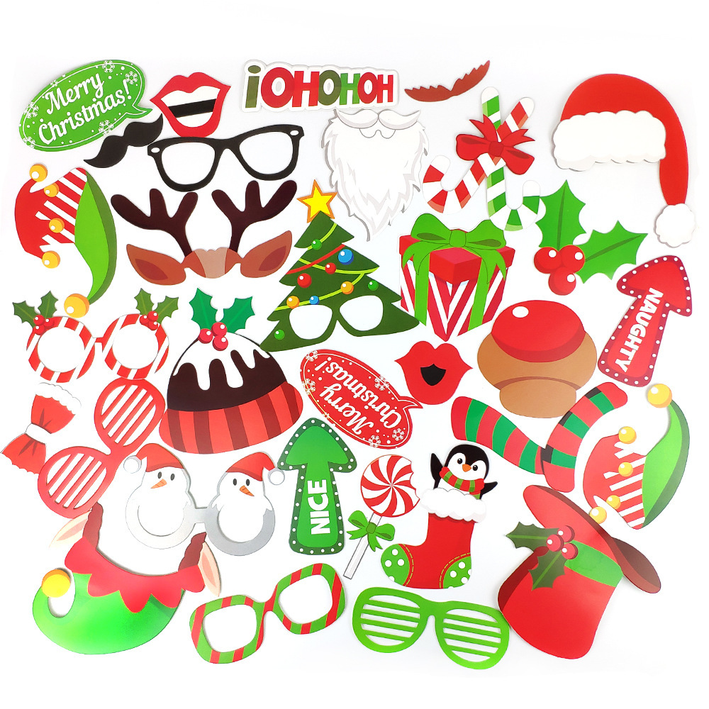 Merry Christmas Balloon and photo pros Decor Santa Elk Snowman latex Christmas balloons kit Garland Arch for Xmas party supplies