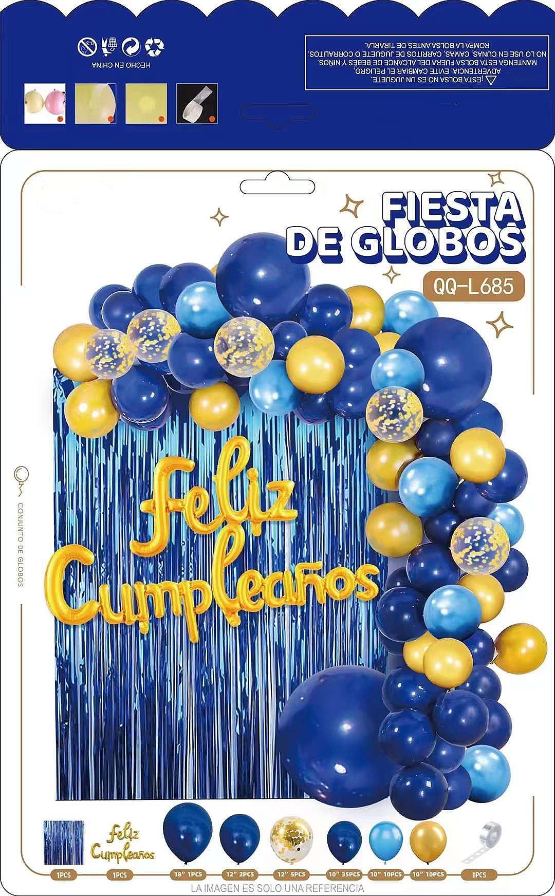 Happy Birthday Decoration Kit Comb Party Decoration Latex Confetti Ballon Letter Foil Balloon Garland Set Black Foil Curtain