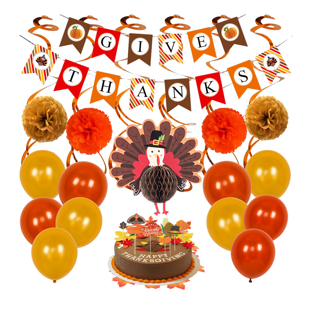 New Design Thanksgiving Balloon Garland 2022 Party Decor Thanksgiving Table Decor Thanksgiving Day Decoration
