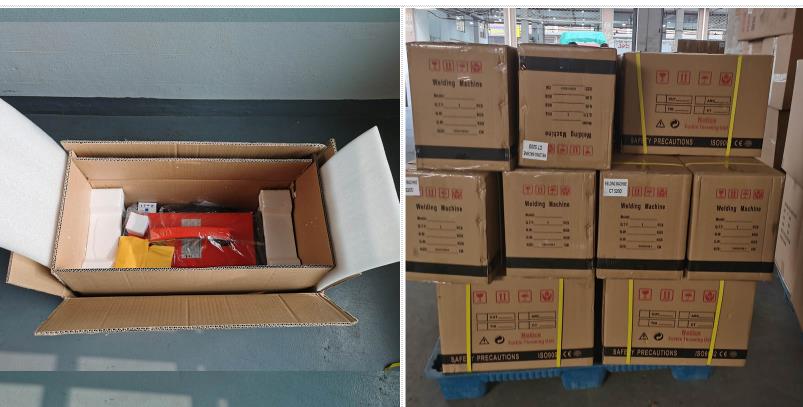 multi welder pakcing & delivery