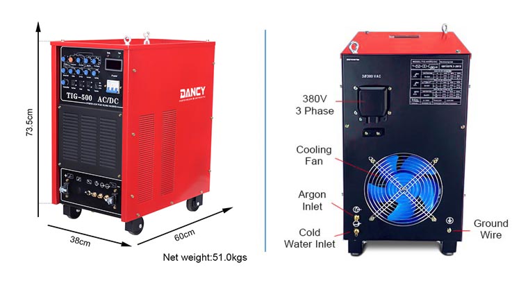aluminum welding machine