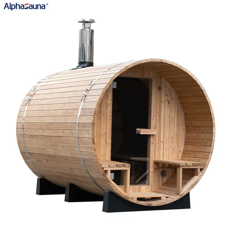 barrel sauna