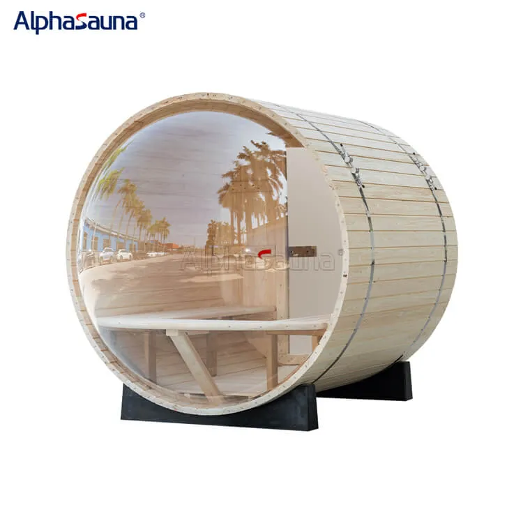 barrel sauna