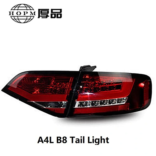 Taillight Assembly Tuning Light High Level Optical Fiber Modified LED taillight For A4L B8 2009-2012 Version