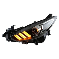 Headlight assembly modified LED daytime running lights xenon lights tuning light For 14-17 models Mazda3 Axela