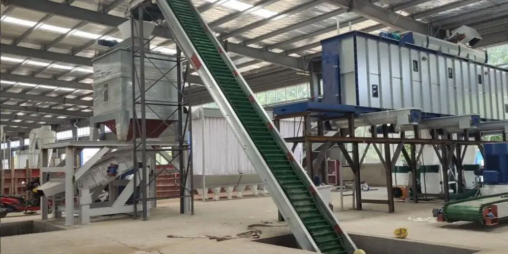 pellet cooling machine