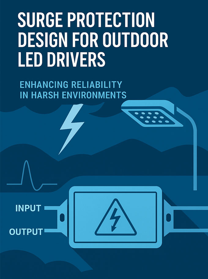 Surge Protection Design for Outdoor LED Drivers: Enhancing Reliability in Harsh Environments