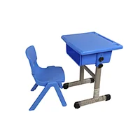 wholesale single children desk for nursery school primary school kids plastic desk