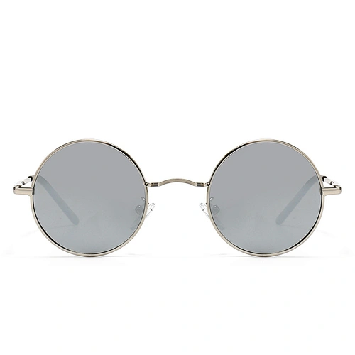 Circle Men's Sunglasses Polarized Lenses Retro Style Sunglasses