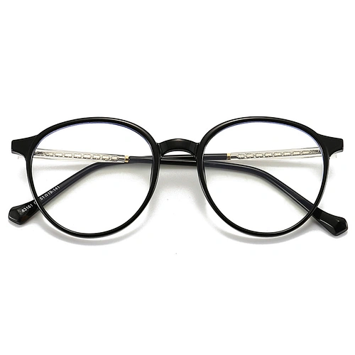 TR90 Optical Glasses Ultra Lightweight Round Frame Plastic Eyeglasses custom color