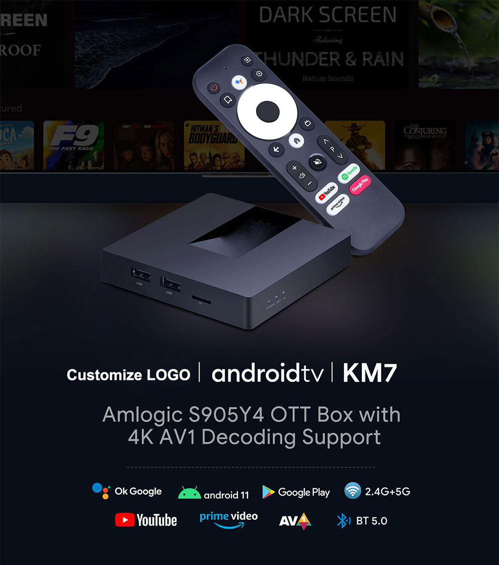 KM7 android tv stb