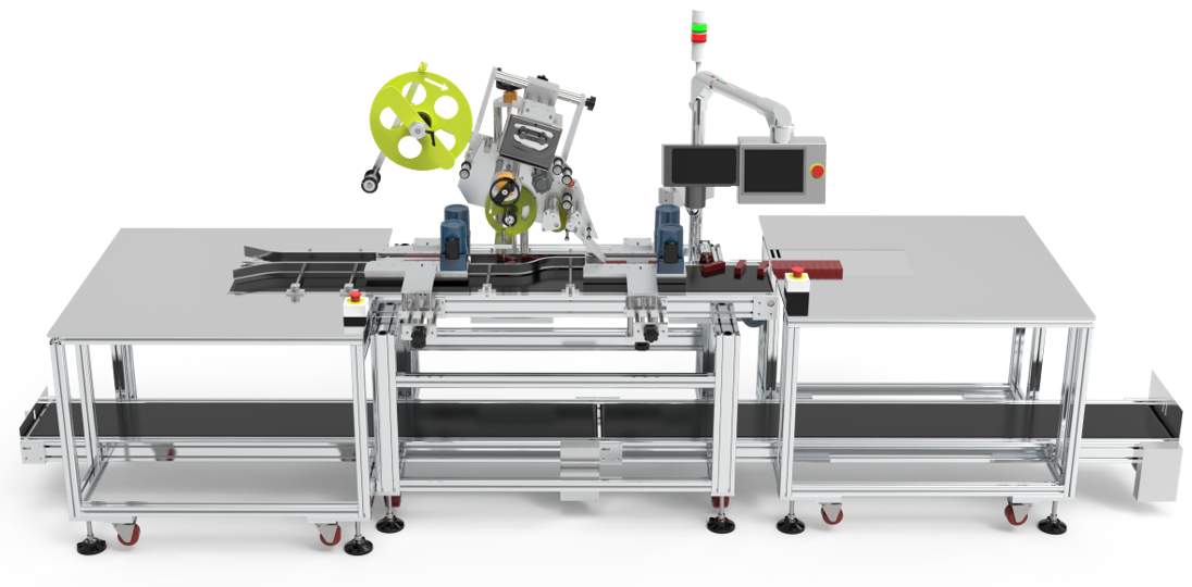 Dior lipstick labeling machine l supplier SKILT Machinery 