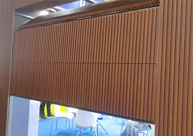 rameless aluminum grille garage door