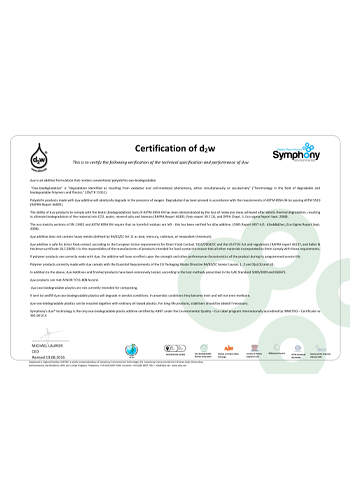 EN13432 Certification