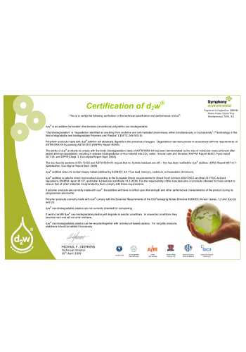 EN13432 Certification