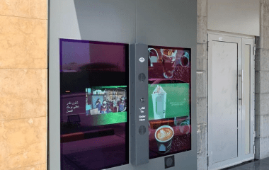EKAA IP67 4000nits Outdoor Display Installed in Kuwait